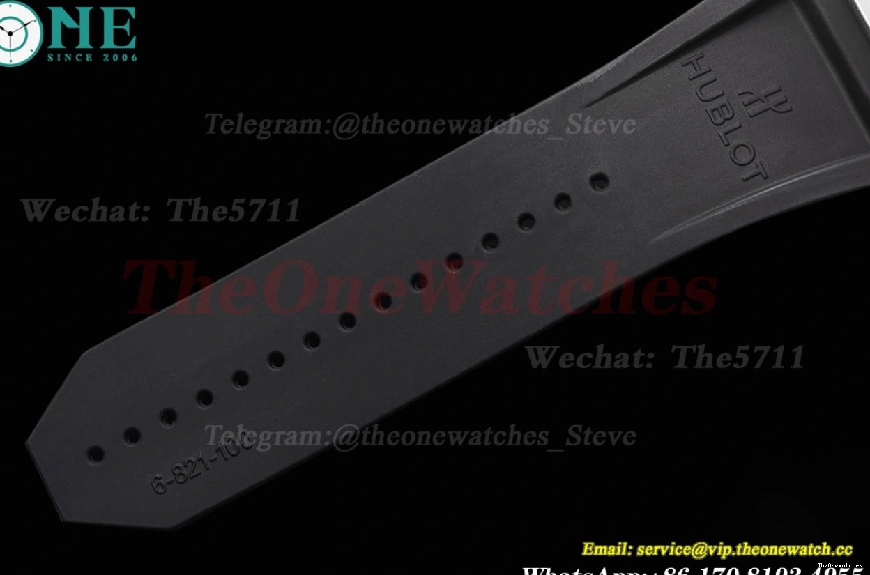 Cer HUB1280A Dial RU Square Skeleton 42mm SS Bang Blue BBF Unico 1230